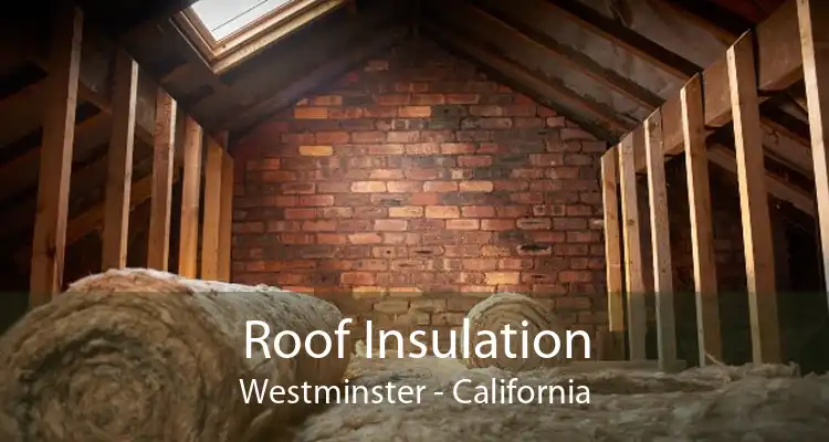 Roof Insulation Westminster - California