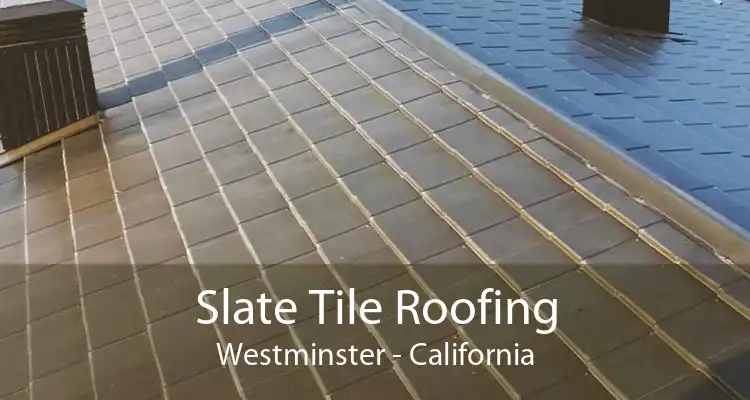 Slate Tile Roofing Westminster - California